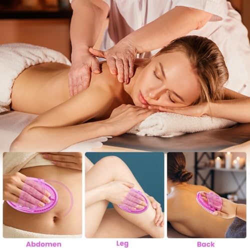2 Pack Magnetic Meridian Massage Brush for Belly, Back & Leg - Image 6