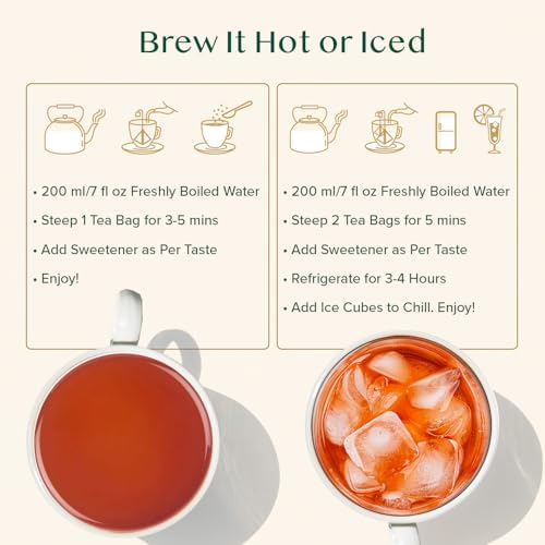 VAHDAM Vanilla Chai Teabags (100 Count) Vanilla Tea Blend Pyramid Tea Bags - Image 6