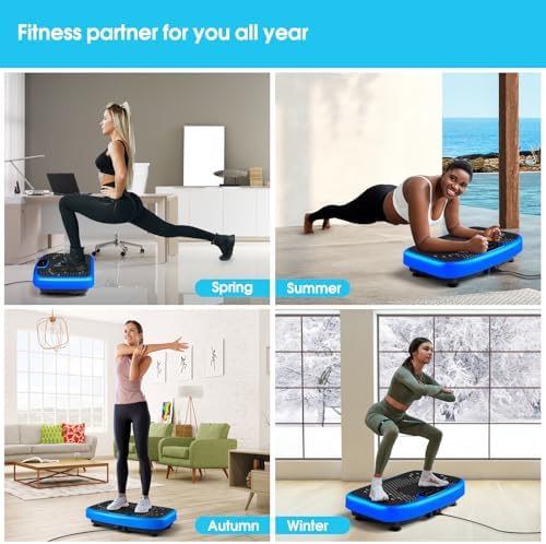 SoftGym Vibration Plate Exercise Machine for Lymphatic Drainage & Fitness - Image 5