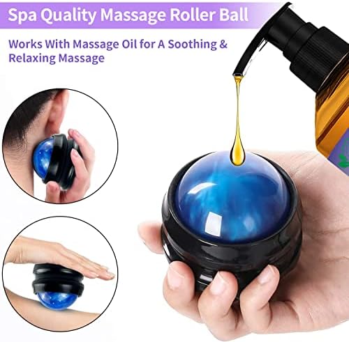 3 Pack Massage Oil for Massage Therapy,Sore Muscle Arnica Oil & Relaxing Lavender Oil & Ginger Oil Lymphatic Drainage & Massage Ball,Massage Kit Gifts for Women Men,Spa Gifts Birthday Gifts for Women - Image 6
