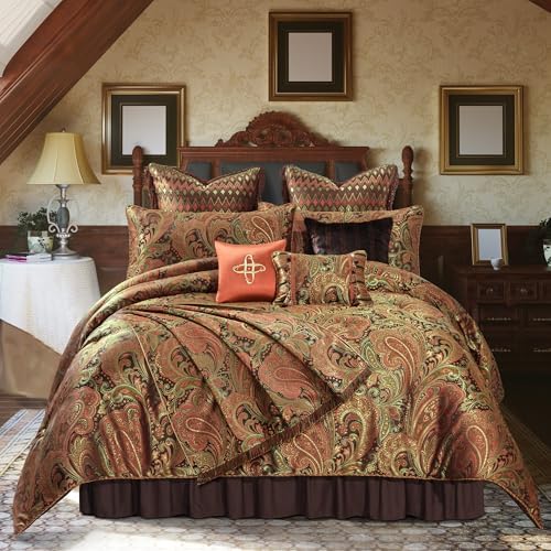 Loom and Mill Vintage Damask Throw Blankets for Bed, Multi Color, 52" x72” - Image 6