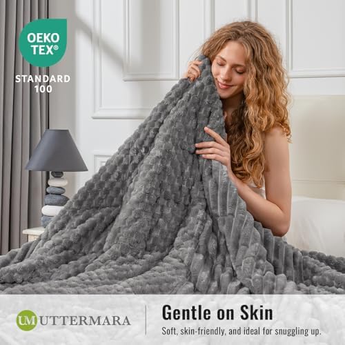 Uttermara Weighted Blankets for Adults, King Size 15lbs 80x87 Inches - Image 4