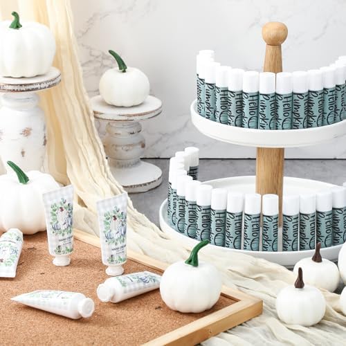 144 Pcs Fall Pumpkin Lip Balm Hand Cream Party Favor Gifts - Image 5