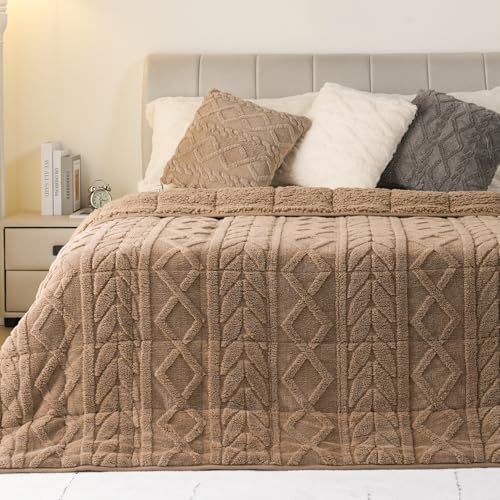 Cottonblue Weighted Blanket for Adults Queen Size 17lbs 60x80in Soft Fleece - Image 7