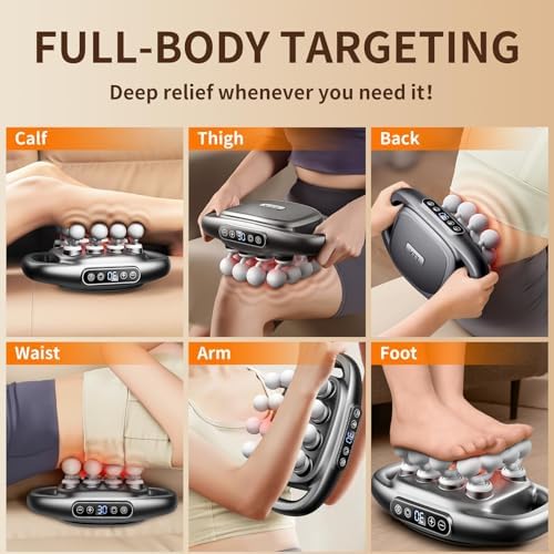 VTT 16 head massage gun deep tissue, Percussion Muscle Massager with 16 Heads, 3 Modes & 30 Intensities,Quiet Handheld Massager for Back Neck Shoulder Legs Muscle Pain Relief - Image 6