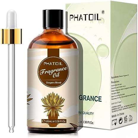 PHATOIL 3.38FL.OZ Dragons Blood Fragrance Oils for Aromatherapy, Essential Oils for Diffusers for Home, Perfect for Diffuser, DIY Candle and Soap Making, DIY Scented Products - 100ml - Image 2