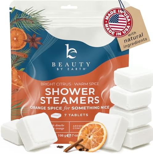 Shower Steamers Aromatherapy - USA Made with Natural Ingredients by BeautybyEarth