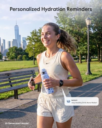 WaterH BOOST Smart Water Bottle Tracker with Reminder to Drink Water, 32oz - Image 3
