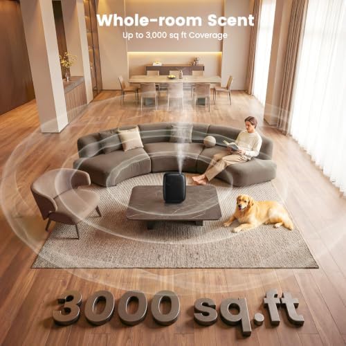 XEITIN Waterless Essential Oil Diffuser 2 x 100mL Hotel Scent Oil 3000sq.ft - Image 4