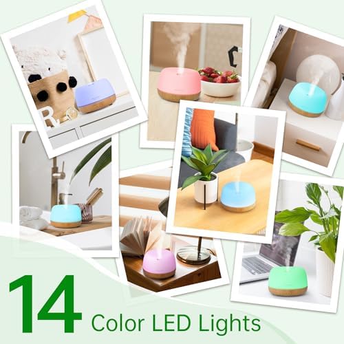 ASAKUKI Essential Oil Diffuser, 300ml Aromatherapy Oil Humidifier - Image 3