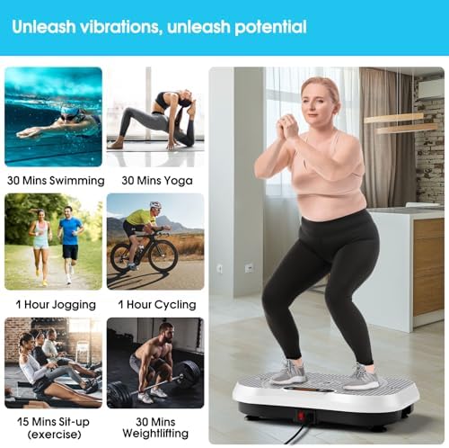 SoftGym Vibration Plate Exercise Machine for Lymphatic Drainage & Fitness - Image 4