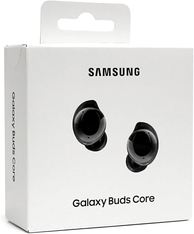 Samsung Galaxy Buds Core SM-R410 (2025) | Latin American Stock | Bluetooth 5.4 | Active Noise Cancelation | up to 35h Continuous Music Playblack - (Black) by Unknown