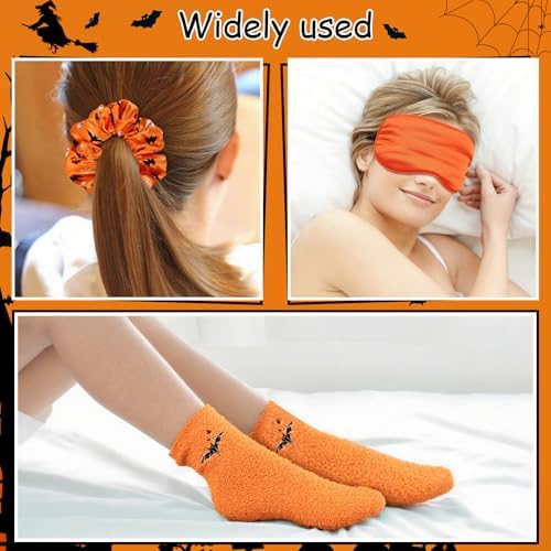 Boo Basket Stuffers for Women Halloween Gifts Basket, Orange - Image 6