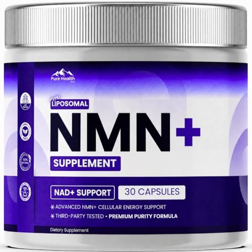 PURE HEALTH MAX NMN Supplement with NAD+ Resveratrol and French Maritime Pine Bark Extract - NMNH Alternative by PureHealthMax