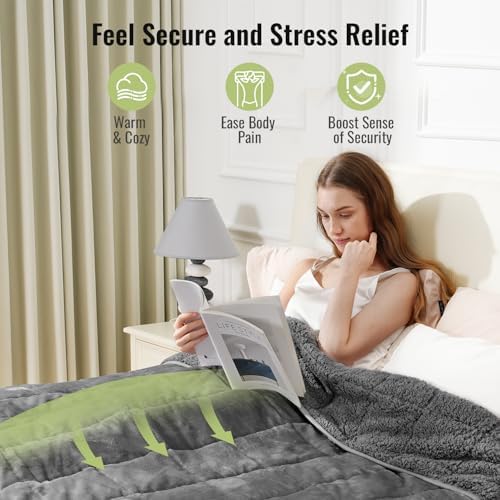 Uttermara Weighted Blankets for Adults Full Size, 20lbs 48x72 inches - Image 4