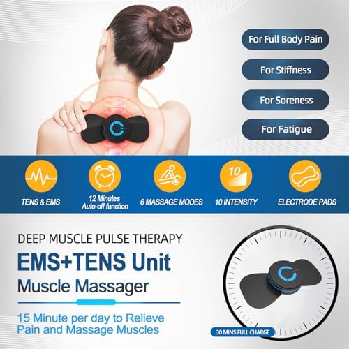 Wireless TENS Unit Muscle Stimulator, FSA-HSA Mini Massager for Pain Relief - Image 6