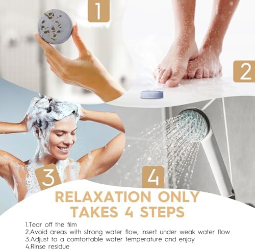 Shower Steamers Aromatherapy Mothers Day Gifts 8 Pack Shower Bombs Fruit Scents with Essential Oils, Birthday Gifts for Girlfriend, Her, Men, Mom, Teens, Self Care Relaxation Home SPA Stress Relief - Image 5