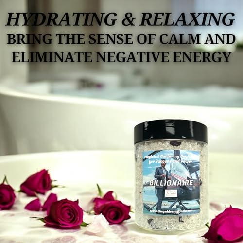 Billionaire Bath Salts – Spiritual Bath for Abundance & Wealth Energy – 12oz Luxury Soaking Salts for Manifestation, Witchcraft Supplies, Wiccan & Metaphysical Rituals - Image 7