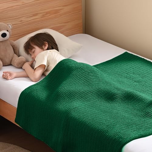 Guohaoi Knitted Weighted Blanket for Adults, 60"x80" 15lbs Full/Queen Size by GuohuoiHomeKitchen