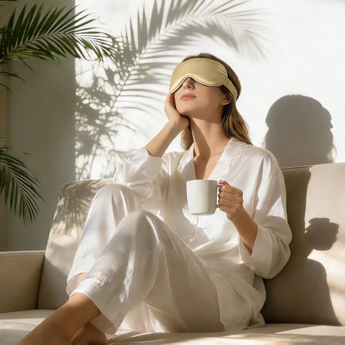 ZIMASILK Adjustable 100% 22 Momme Mulberry Silk Sleep Mask - Image 6