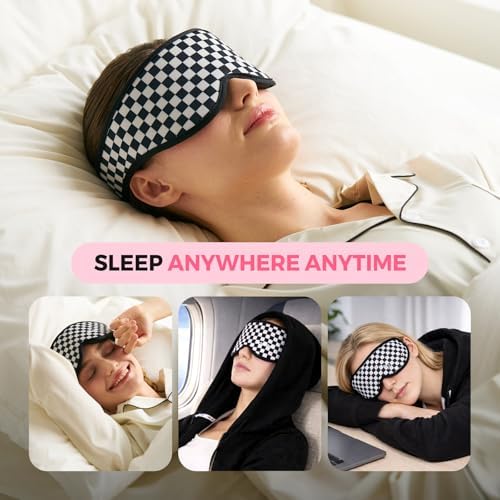 Sleep Mask for Side Sleepers, 3D Eye Mask for Eyelash Extensions - Image 7