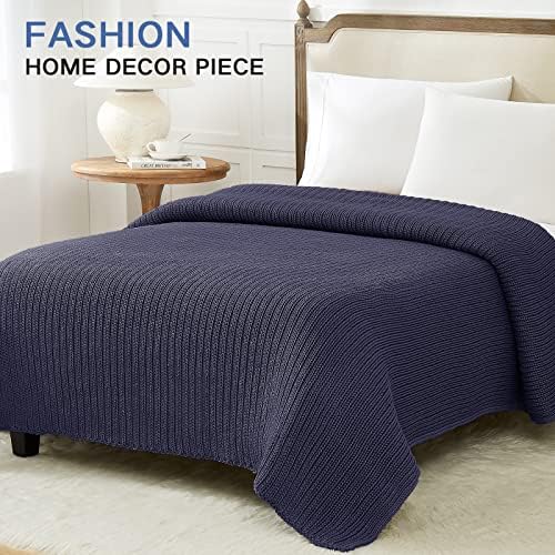 Guohaoi Knitted Weighted Blanket for Adults, 50"x75" 12lbs Full/Queen Size - Image 4