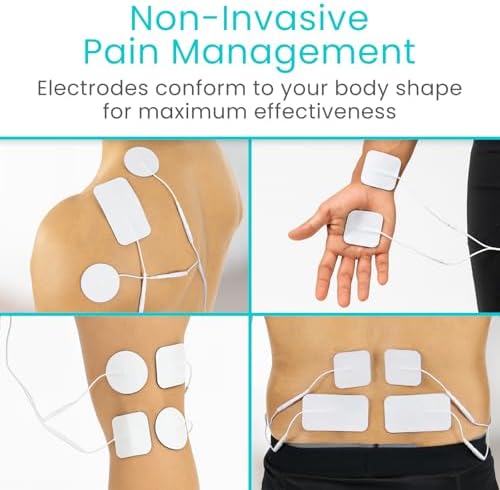 Vive Tens Unit Muscle Stimulator- Stim Machine with Self Sticking - Image 3