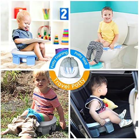 Orzbow Portable Potty Training Chair for Toddler, Travel Emergency Toilet - Image 5