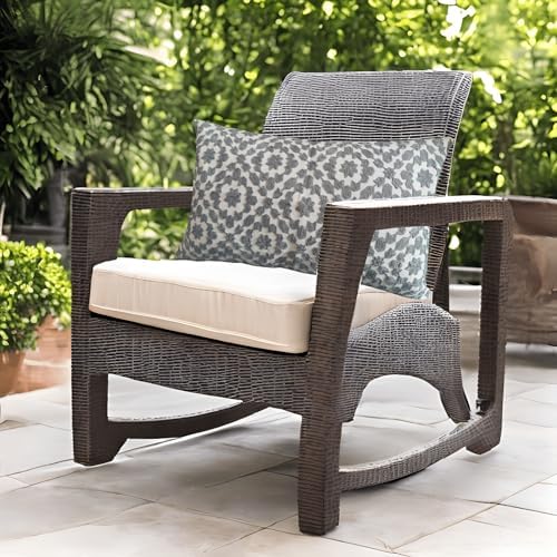 Throw Pillow Covers Decorative Lumbar Pillow Cover Silver 12 X 20 inch Mina Embroidered Trellis Cotton Canvas Bolster Pillowcase Grey 1 PC 30x50cm - Image 7