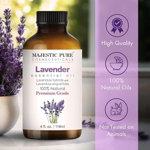 Majestic Pure Lavender Essential Oil for Diffuser - 4 Fl Oz - Image 2