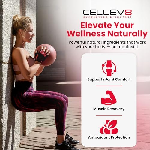 Cellev8 Prime Recovery Joint & Muscle Recovery Gummies - 60 Count - Antioxidant Cellular Health, Daily Energy, Wellness, Supplements with SOD, Tart Cherry - NSF Sport Formula, Raspberry Flavor - Image 3