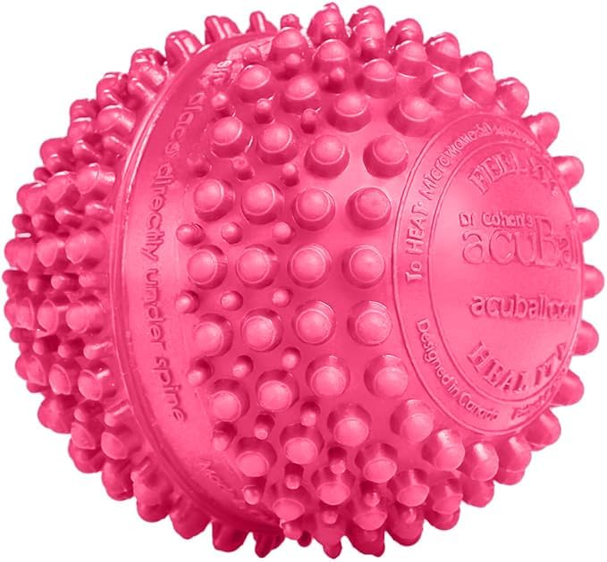 Dr. Cohen's acuProducts Heatable Deep Tissue Massager for Muscle Injury Recovery (acuBall Large - Pink) by Dr.+Cohen%27s+acuball