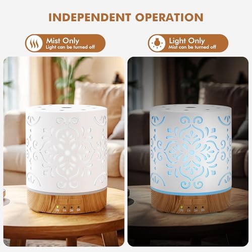 EQUSUPRO Essential Oil Diffuser for Home Fragrance & Aromatherapy - Image 3