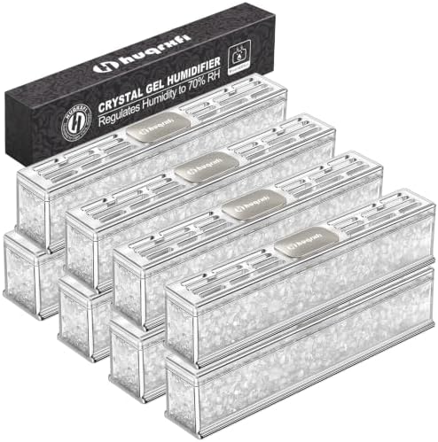 Pre-Filled Cigar Humidifier (8-pack)– Ready-to-Use Crystal Gel Humidifier, Cigar Humidor Accessories, Maintains Ideal 65-70% Cigars Humidity by Unknown