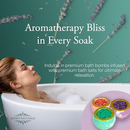 Spa Gift Set for Women – The Mini Spa Retreat | Bath Bombs, Sugar Scrub, Candle, 24K Gold Eye Masks & Steam Eye Mask | Self Care & Relaxation Gift Box for Stress Relief at Home - Image 2