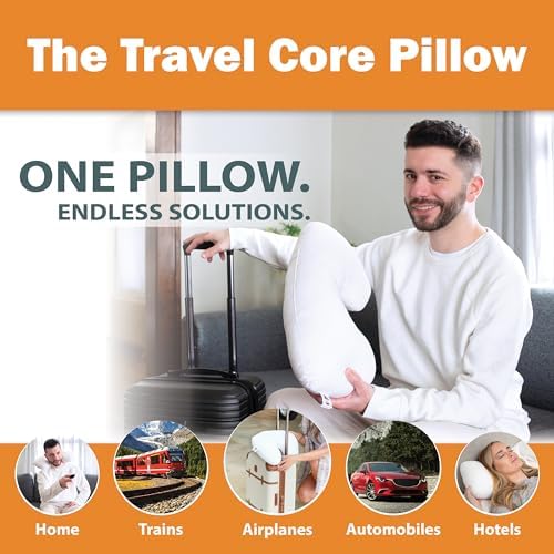 Travel Core Ergonomic Cervical Pillow for Neck Pain Relief, Travel - Image 2