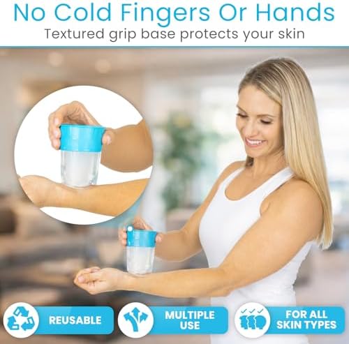 Arctic Flex Ice Roller for Face, Eyes & Neck (2 Pack) - Facial Ice Cube - Image 6