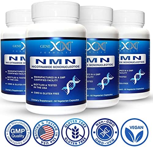 Genex Formulas NMN 250 mg Dose Stabilized Form 99% Pure Supplement, 4 Pack - Image 6