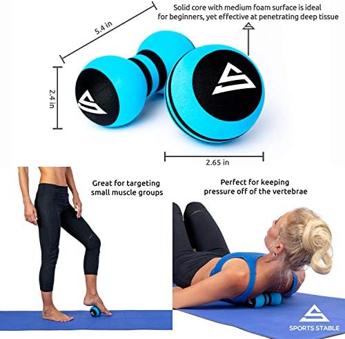 Massage Balls for Deep Tissue Myofascial Release & Trigger Point Therapy – High Density Foam, Set of 2 – Back, Neck, Shoulder & Foot Muscle Tension Relief for Athletes & Fitness Recovery - Image 3