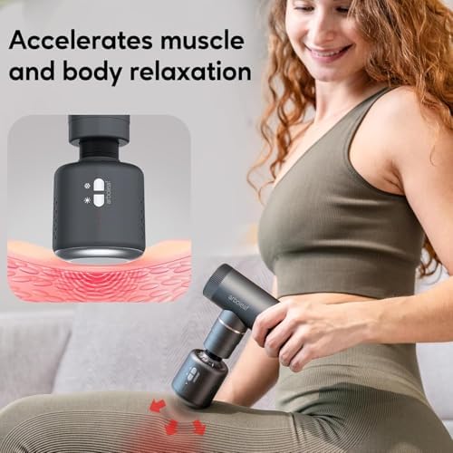 arboleaf Hot and Cold Massage Gun Deep Tissue, Percussion Muscle Massager - Image 3