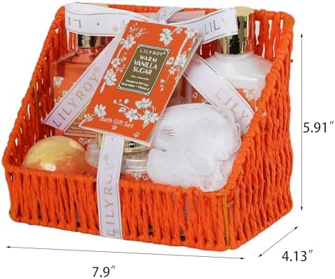 7Pcs Spa Gifts, Birthday Gifts, Perfect Vanilla Spa Gift Baskets for Women - Image 7