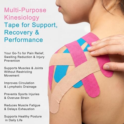 Kinesiology Athletic Tape Roll Sports Kinesio Tape for Skin Uncut - Image 6