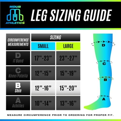 Calf & Shin Supports, Shin Splint Brace | Adjustable Neoprene Shin Splint & Leg Compression Support Strap | for Strains, Injuries, Pain - Image 6