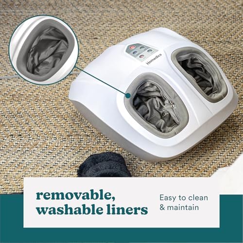 Homedics Shiatsu Foot Massager with Soothing Heat and Air Compression - Image 5
