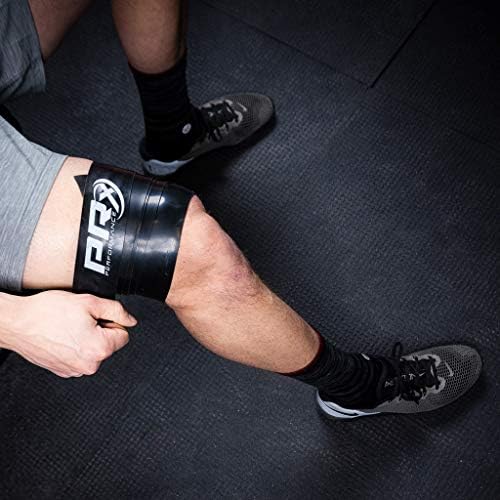 PRx Performance Muscle Compression Floss Band - Recovery & Mobility Enhancement, Gym Ready Compression Band, Improved Circulation, Reduced Soreness, Enhanced Stretching, Knee Tack & Floss Strap - 1mm - Image 7