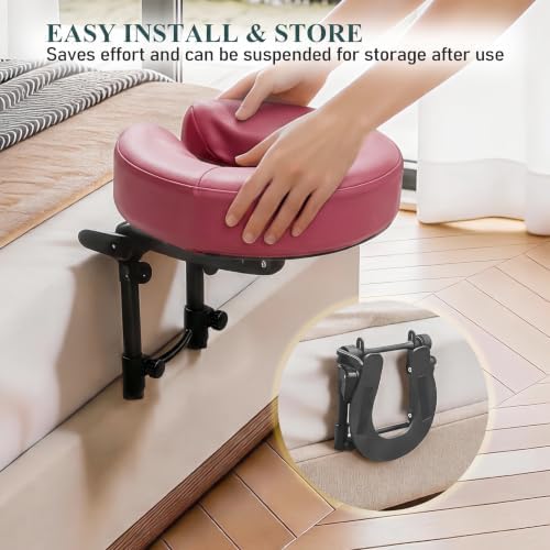 Massage Headrest for Bed, Face Down Massage Pillow & Face Cradle - Image 6