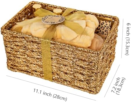 35 Pcs Gifts for Women, Women Honey & Almond Bath & Body Gifts Basket Set - Image 4