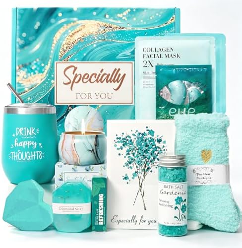 Luxury Spa Gift Basket -10 Pcs Relaxation Set for Women by TFHESIRUUTFH