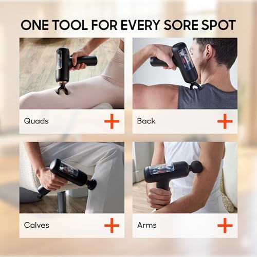 Sharper Image Powerboost Circuit Premium Deep Tissue Percussion Massage Gun - Image 6