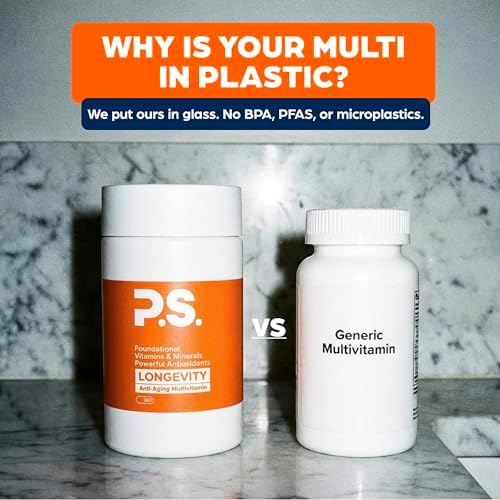 PS Longevity Methylated Multivitamin, B Vitamins & CoQ10, 60 Day Starter - Image 6